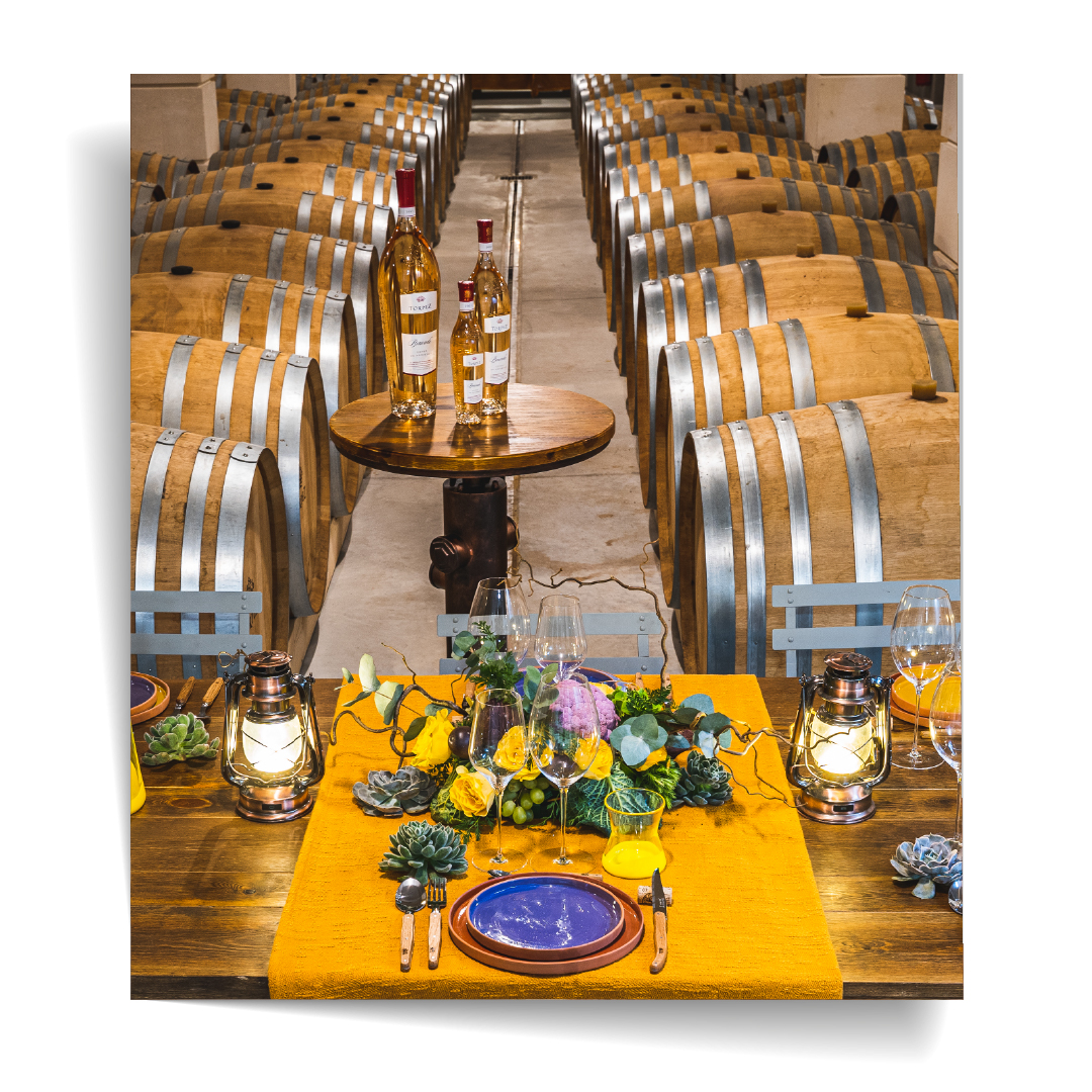 CORPORATE EVENTS DINERS DANS LES CHAIS AGENCE HEDONISTERIE