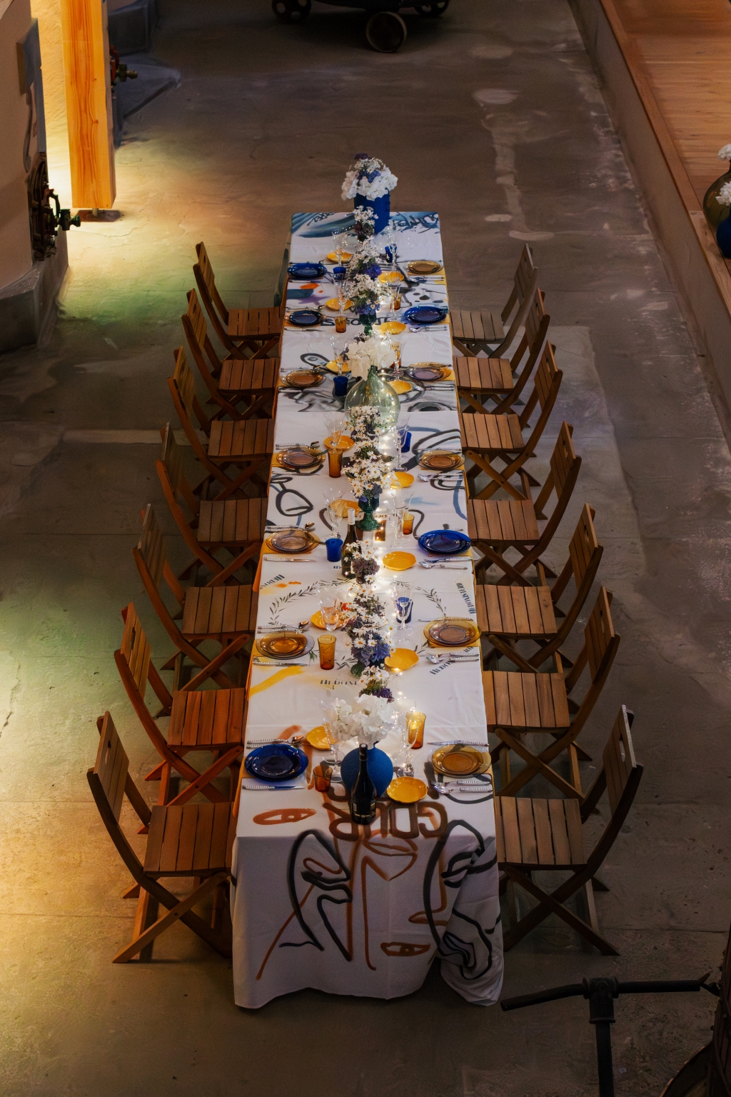 ORGANISATION DINER IMMERSIF VIGNOBLE PROVENCE PRIVATISATION EXCLUSIVE AGENCE HEDONISTERIE