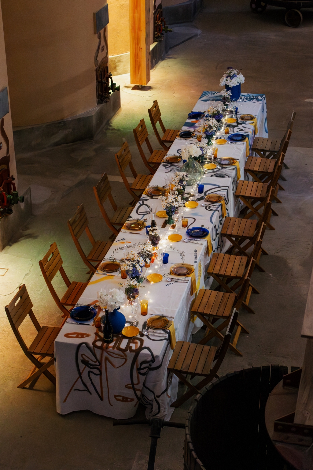 ORGANISATION DINER IMMERSIF VIGNOBLE PROVENCE PRIVATISATION EXCLUSIVE AGENCE HEDONISTERIE