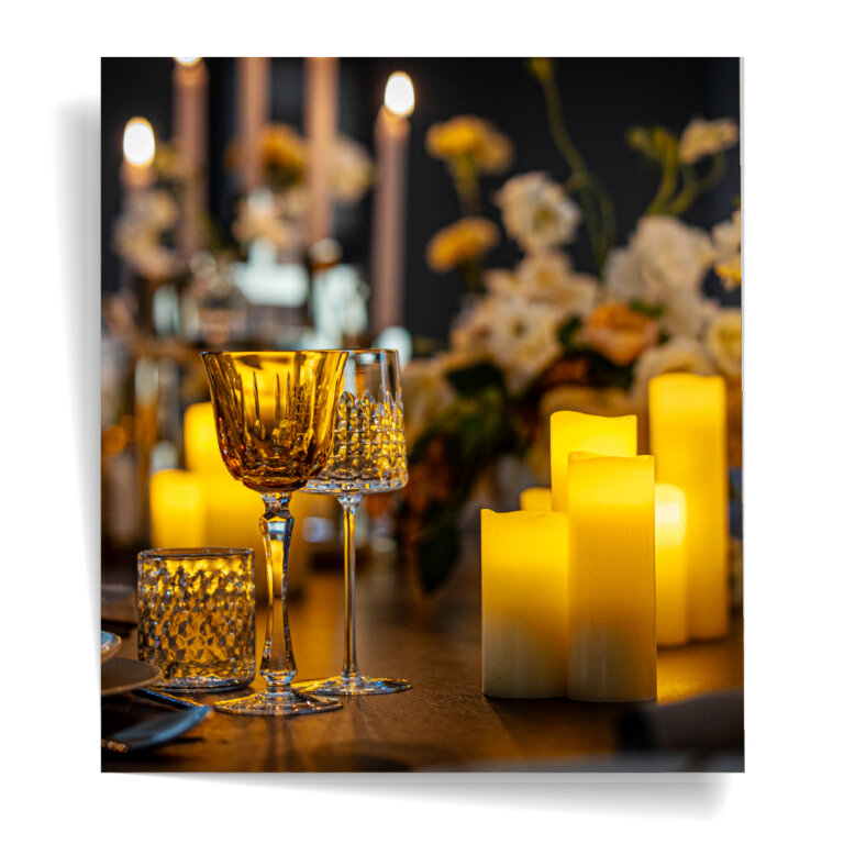 PRIVATE EVENTS DINER SOIREE A THEME CANDLELIGHT AGENCE HEDONISTERIE