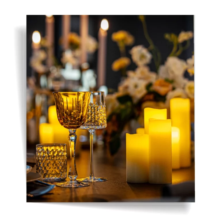 PRIVATE EVENTS DINER SOIREE A THEME CANDLELIGHT AGENCE HEDONISTERIE